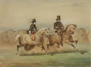 Riding Couple